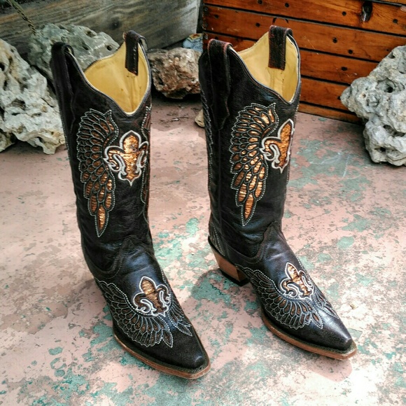 NWOB Corral cowboy boots size 7M - Picture 3 of 7